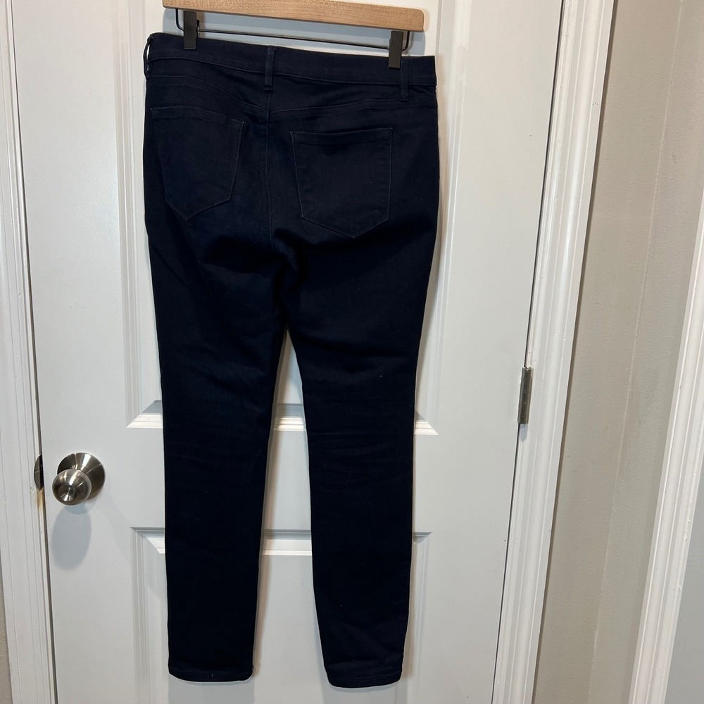 LOFT Women Skinny Jeans Modern Skinny Dark Indigo Blue 28/6